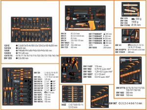 dílenský vozík se sadou nářadí Beta 487 kusů nářadí BETA WORKER BW2400SXL9/E-XL, profi nářadí ve vozíku Beta Tools , luxusní sada nářadí Itálie Beta profi kvalita velký vozík s nářadím super sada