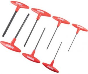 imbus T s kulovou hlvou 2.5, 3, 4, 5, 6, 8 a 10mm  sada Imbusové T-klíče s kulovou hlavou sada 7ks