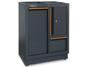 dílenská skříňka s držákem aku nářadí dobíjecí stanice pro sestavy Beta C45pro Pevný modul pro dobíjení dílenského elektrického nářadí  C45PRO2.0/MRE