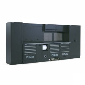 Nábytek do profi dílny garáže Sestava dílenského nábytku BetaTools RSC50 2.0 5000/RSC50/2.0, Italský profi nábytek ponk do garáže dílny