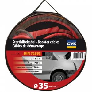 Startovací kabely 700A  4,5m Cu 35mm²
