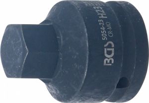 hlavice imbus 23mm na velký utahovák, kovaný imbus 23mm na 3/4" golu, imbus 23mm na golu 3/4" , imbusák 23mm na velkou golu rázový utahovák 3/4"
