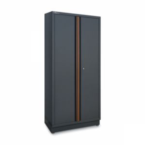 Plechová dvoudveřová skříňka na nářadí se 3 šuplíky a 4 poličky, pro kombinaci dílenského vybavení BETA C45PRO 2.0 AS2/3C C45PRO2.0/AS2/3C