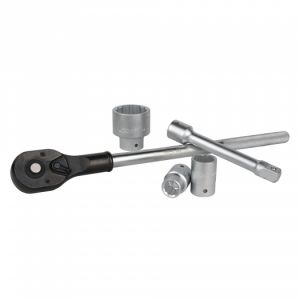Gola sada 3/4" 12-hranná  19,21,22,23,24,26,27,29,30,32,35,36,38,41,46 a 50mm hlavice tisícihran vnitřní +ĚHRANNÝ OŘECH NA VELKOU GOLU 21ks v plastovém kufru