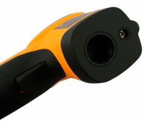 Infračervený laserový bezdotykový teploměr -50°C až +380°C (-58–716°F)