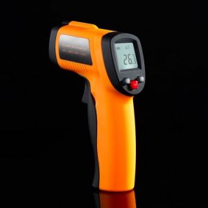 Infračervený laserový bezdotykový teploměr -50°C až +380°C (-58–716°F)