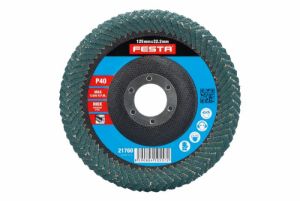 Kotouč lamelový oboustranný FESTA 125mm , lamelový brusný kotouč čelní na úhlovou brusku 125mm 