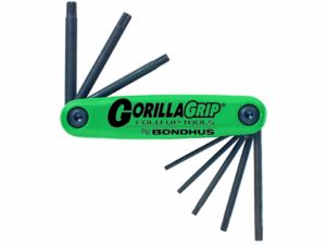 sada torx v nožovém držáku profi made in USA, Skládací sada Torxů T9, T10, T15, T20, T25, T27, T30, T40