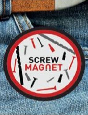 Magnet s klipem na kalhoty SCREWMAGNET® 