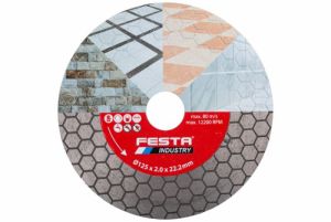 Kotouč diamantový řezný 125x2.0x22.2mm