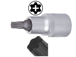 Torx Plus 1/2" T+ 40, 45, 50, 55, 60, torx+ IP plus hlavice na golu ip 40, 45, 50, 55, 60, oblý Torx TORX PLUS®