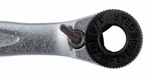 ráčna na bity šroubováky 1/4" profi Bahco s klíčem 5/16" 8mm na úderové bity , ráčnový klíč malý na bits šroubováky 9cm délka