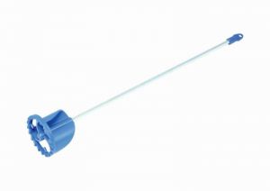 Míchadlo barev do vrtačky plastové průěr 80mm  délka 500mm, míchací vrtule na barvu do vrtačky 