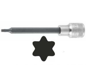 hlavice Torx dlouhá na 3/8" golu profi dlouhý torx na střední golu 3/8"
