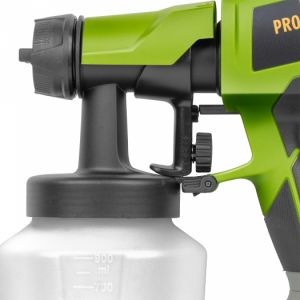 Aku stříkací pistole tryska 2mm 2,5mm Procraft max průtok barvy 750ml/min