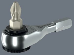 Ráčna 1/4" na bity 8011 Zyklop Mini 4, ráčna na bity jako nástavec do šroubováků držáků bitů 1/4" možno si vytvořit různě dlouhý držák táčny 