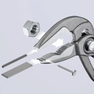 Kleště sika s úzkou čelistí Knipex Cobra ES 180mm, sikovky štíhlé delší čelist profi 180mm Knipex