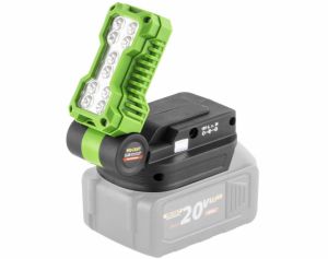 LED reflektor pro aku nářadí MAKITA  PROCRAFT s možností využití baterie jako powerbanka , pracovní světlo led pro akumulátory nářaí makita a procraft