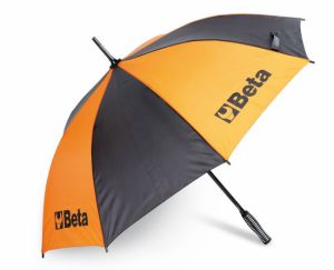Deštník BETA z nylonu průměr 100cm 9521OB, reklamní deštník velký pro závody, dárek pro nadšence moto GP deštník Beta Tools oranžový 