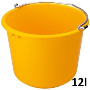 Vědro plastové ZESÍLENÉ 12L, 20L, 45L s certifikací TÜV/GS