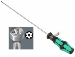Šroubovák TORX s dírou T20 extra dlouhý TX20x300mm typ 367 Wera