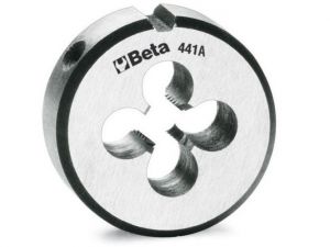 závitové očko M16x1 , jemné očko na řezání závitu M16x1,5 Beta 441, Závitové očko jemný závit chromová ocel 441A M16X1.5 DIN 223 UNI EN 4535