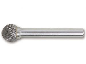 Rotační pilníky kulový, vyrobené z tvrdokovu 426MD/S stopka 6mm