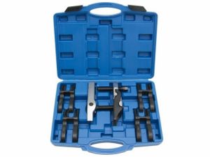 Stahováky kulových čepů s vyměnitelnými vidlicemi 7ks