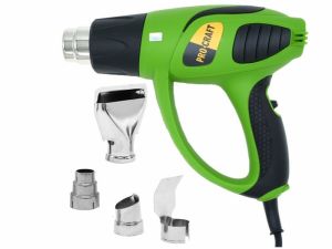 Pistole horkovzdušná 1800W 400/600°C, opalovací pistole 1800W s regulací  Procraft PH1800