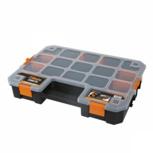 VELKÝ kufr na drobné součástky s 15 přihrádkami a 8 vyjímatelnými oddíly 2080/DL Beta nářadí