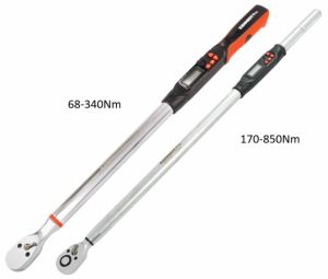 Digitální momentový klíč, momenťák 6-30Nm 68-340Nm, 170-850Nm