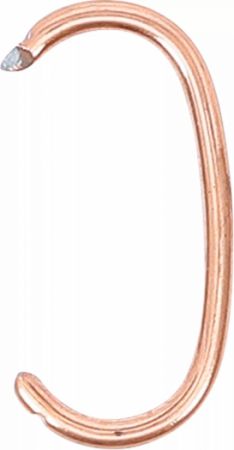 sponka C na autočalounění ,Sada spon na potahy autosedaček 100ks, náhradní spona na přichycení potahu autosedaček C pro speciální kleště 