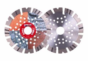 Kotouč diamantový řezný dělený segmentový na stavební materiál i železobeton 125mm 230mm