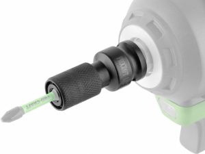 Adaptér (redukce) z 1/2" čtyřhran na bity 1/4" pro rázové utahováky