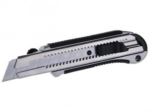 Nůž odlamovací široký 25mm kovový profi olamovací nůž 25mm široký 