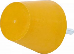 kuželový kotouč pro odstranění samolepek lepidla kuželový tvar Ø 50mm průměr, kotouček pro odstranění lepidla po závaží na lu disku