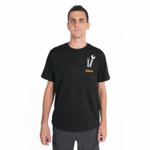 Tričko Beta s moderním potiskem a kapsičkou 7548T