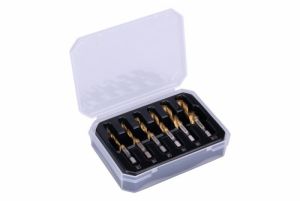 Sada závitových vrtáků HSS, M3 - M10, 6ks