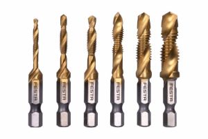 Sada závitových vrtáků HSS, M3 - M10, 6ks
