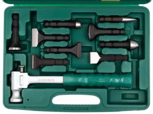 Karosářské kladivo s výměnnými hlavami, 9ks