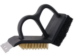 Kartáč na gril 3v1