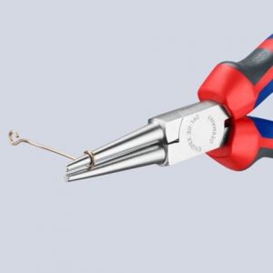 kleště kulaté profi Knipex Kleště s dlouhými čelistmi, oblé - špičaté, chromované, s opláštěnými rukojeťmi 160mm KNIPEX