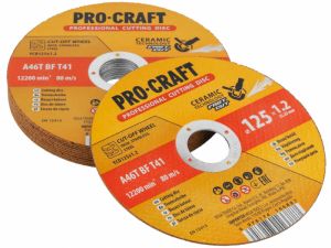 řezný kotouč 125mm  Keramický řezný kotouč 125mm pro úhlovou brusku pro řezání kovů, plastů, oceli, hliníku a dalších materiálů.
