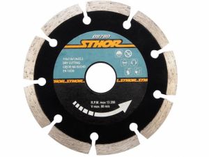řezný diamantový segmentový kotouč 115mm x 7,0 x 1,9 x 22,2 mm segmentový na beton stavební materiály 