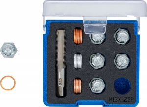 Sada pro opravu závitů olejových van M13x1,25mm