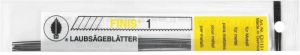 12ks list do lupénkové pily na kov 130mm, jemné/hrubé zuby FINIS Josef Haunstetter