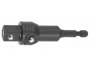 Čtyřhran na 1/2" hlavice s kuličkou na vrtačku-šestihran s odblokovací kuličkou 85mm