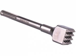 Sekáč - Pemrlice SDS MAX 45x45mm/ 300mm, zubatý sekáč na kámen SDS max pemrlice 