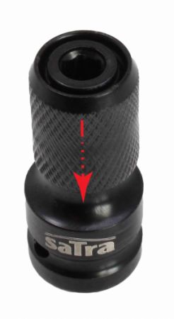 Rázový adaptér s aretací 1/2" na bity 1/4"