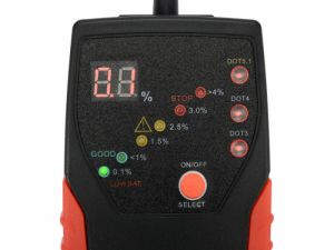 Tester brzdové kapaliny s LCD displejem